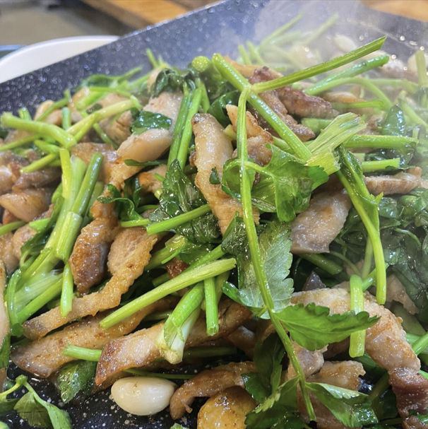 [경북] 한재 참 미나리 식육식당